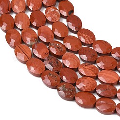 Natural Red Jasper Beads Strands&nbsp;G-H349-A01-05