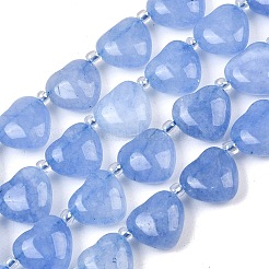 Natural White Jade Beads Strands&nbsp;G-NH0069-A04
