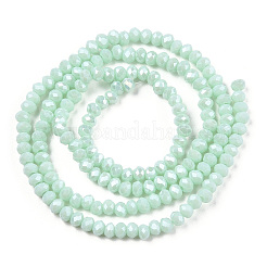 Electroplate Glass Beads Strands&nbsp;EGLA-A034-P1mm-A20