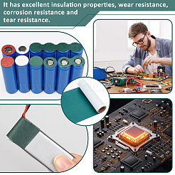 1 Roll Self-Adhesive Battery Insulation Gasket Barley Paper&nbsp;DIY-BC0018-13C