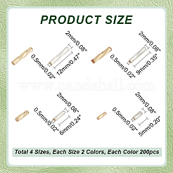 1600Pcs 8 Style Glass Twisted Bugle Beads&nbsp;SEED-PH0002-10