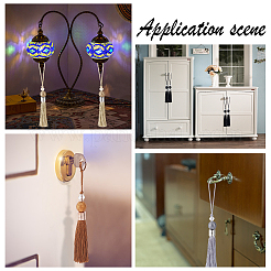 8Pcs Polyester Tassel Pendant Decorations&nbsp;HJEW-GF0001-23B
