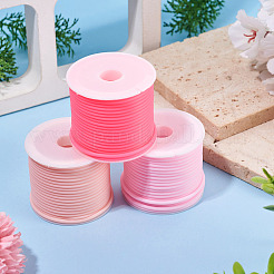 15M 3 Colors Hollow Pipe PVC Tubular Synthetic Rubber Cord&nbsp;RCOR-TA0001-22B