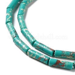 Synthetic Imperial Jasper Dyed Beads Strands&nbsp;G-D077-B01-04