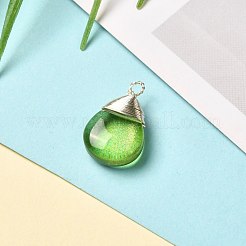 Glass Pendants&nbsp;PALLOY-JF00856
