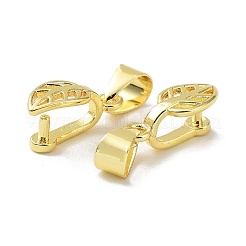 Rack Plating Brass Ice Pick Pinch Bails&nbsp;KK-TAC0015-03G