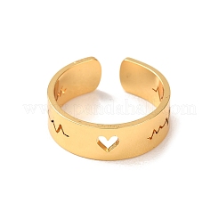304 Stainless Steel Open Cuff Rings Set for Women&nbsp;SA-CBABC0E-05G
