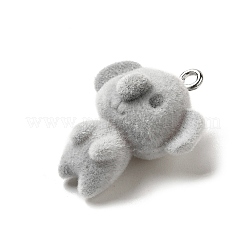 Flocking Resin Pendants&nbsp;MACR-Z001-01P
