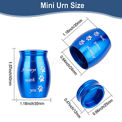316 Stainless Steel Pet Cinerary Casket&nbsp;AJEW-WH0013-41A