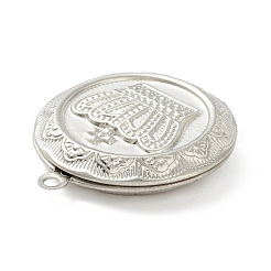 Tarnish Resistant 304 Stainless Steel Diffuser Locket Pendants&nbsp;STAS-K002-05P