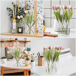 Acrylic Clear Art Vase&nbsp;AJEW-WH20097-061