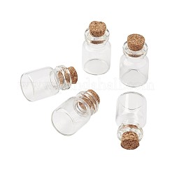 Bead Containers Clear Glass Jar Glass Bottles&nbsp;AJEW-JP0001-02