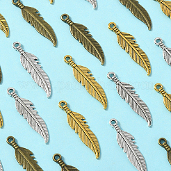 30Pcs 3 Colors Alloy Pendants&nbsp;FEAT-CJ0001-01