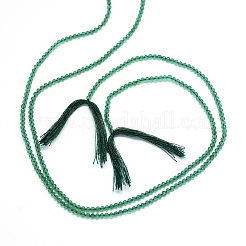 Natural White Jade Bead Strands&nbsp;G-G914-2mm-05