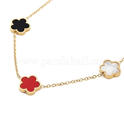 304 Stainless Steel Necklace&nbsp;NJEW-K252-09G-05