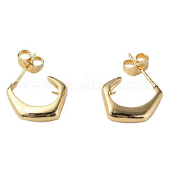 Brass Stud Earring Findings&nbsp;KK-N233-366