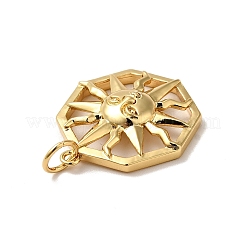 Rack Plating Brass Pendants&nbsp;KK-H431-32G