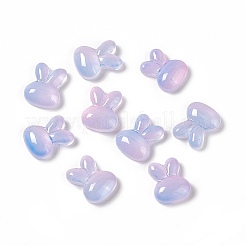 Electroplated Glass Cabochons&nbsp;EGLA-H102-03E