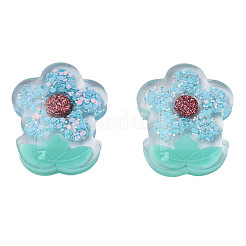 Transparent Epoxy Resin Cabochons&nbsp;CRES-N034-42D