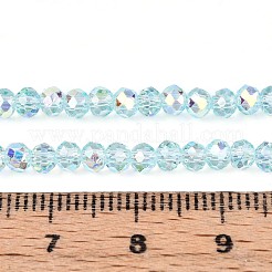 Transparent Glass Beads Strands&nbsp;X-EGLA-N016-3mm-01