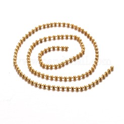 304 Stainless Steel Ball Chains&nbsp;X-CHS-J001-G