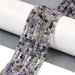 Natural Fluorite Beads Strands&nbsp;G-A252-A01-02