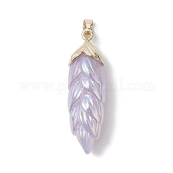 Rainbow Iridescent Plating Resin Pendants&nbsp;PALLOY-JF02716