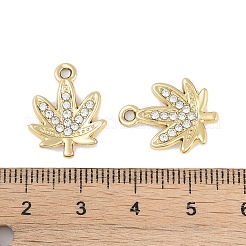 Alloy Rhinestone Pendants&nbsp;FIND-M018-24A-G