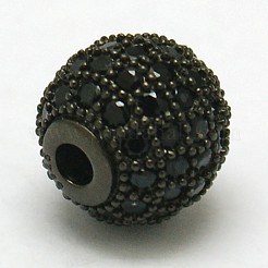 Round 925 Sterling Silver Beads&nbsp;STER-O021-01B-6mm