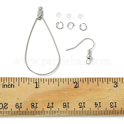 67Pcs 4 Styles 304 Stainless Steel Wire Pendants&nbsp;FIND-FS0002-27