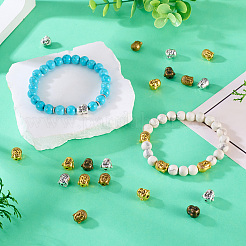 Tibetan Style Alloy Beads&nbsp;TIBEB-CD0001-03