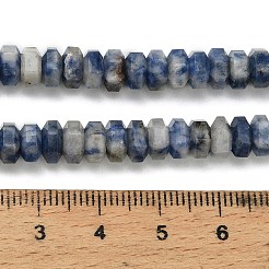 Natural Blue Spot Jasper Beads Strands&nbsp;G-G317-A11-3x6mm
