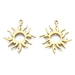 Ion Plating(IP) 201 Stainless Steel Pendants&nbsp;STAS-N098-051LG