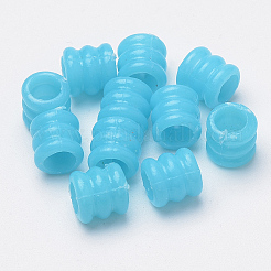 Acrylic European Beads&nbsp;X-MACR-S272-10