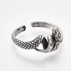 Alloy Cuff Finger Rings&nbsp;RJEW-T008-13