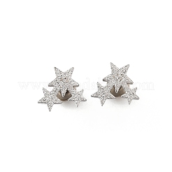 304 Stainless Steel Stud Earrings&nbsp;EJEW-H161-01P-B