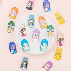 18Pcs Transparent Acrylic Pendants&nbsp;KY-LS0001-18
