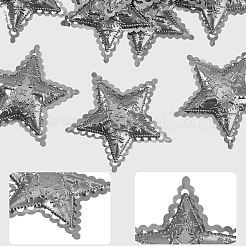 20Pcs Iron Star Ornaments&nbsp;AJEW-GF0012-61A