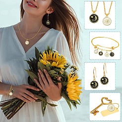 20Pcs 4 Styles Alloy Enamel Pendants&nbsp;ENAM-CJ0003-79