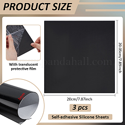 Self-adhesive Silicone Sheets&nbsp;DIY-WH0349-407A-01