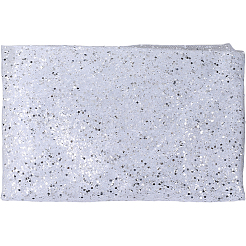 1M Sequins Polyester Organza Fabrics&nbsp;DIY-CY0001-84E