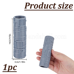 Plastic Handle Clay Texture Roller&nbsp;DIY-WH0699-88C