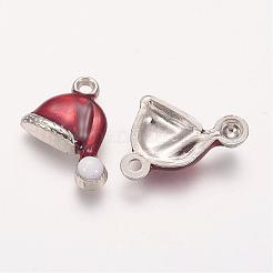 Brass Enamel Pendants&nbsp;KK-Q217-1-FF