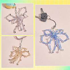 1Pc Glass Mobile Straps&nbsp;HJEW-SZ0001-59F