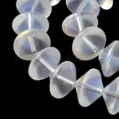 Electroplate Glass Beads Strands&nbsp;EGLA-G038-01A-AB02