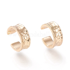 Brass Micro Pave Clear Cubic Zirconia Cuff Earrings Sets&nbsp;EJEW-I249-19G