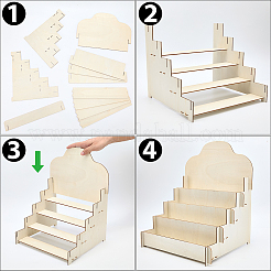 1Pc Wood Display Risers&nbsp;ODIS-CP0001-14