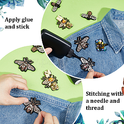 20Pcs 10 Styles Clothing Patches&nbsp;PATC-PH0001-72