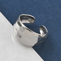 304 Stainless Steel Open Cuff Rings&nbsp;RJEW-A079-01J-P