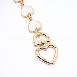 Light Gold Zinc Alloy Hanger Clasps&nbsp;FIND-WH0066-36C